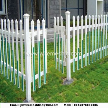 Plastic Garden Fence /PVC Steel Picket Fence